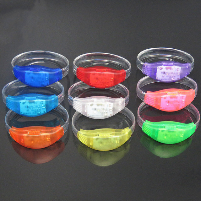 RFID/NFC Wristband Custom Logo Remote Controlled LED Bracelet for Concerts and Festivals