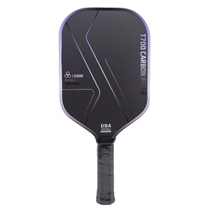 Raquette de pickleball en fibre de carbone T700 approuvée par l'USAPA |   Noyau en nid d'abeille de 16 mm |   8,1 oz |   Contrôle de la rotation élevé pour débutants et avancés - Product Image 2