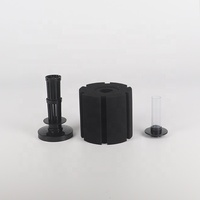 Filtre biologique submersible pour aquarium FS006 avec média filtrant en mousse BIO en plastique, forme ronde, différentes tailles pour aquarium d'intérieur