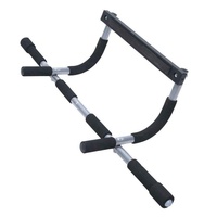 Barre de traction murale horizontale Winxiang en acier gris pour exercices de musculation abdominale