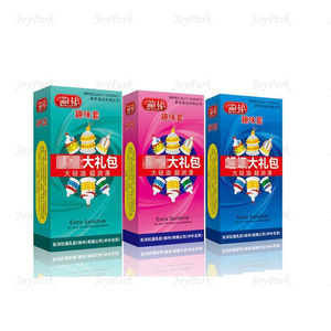 JoyPark – Lot de 6 préservatifs masculins en silicone à picots, étanches, sans phtalates, pour usage anal, jouet sexuel créatif de haute qualité - Product Image 5