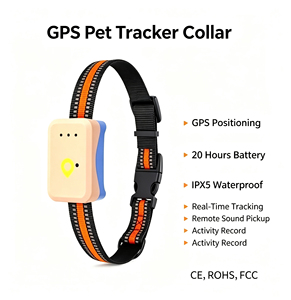 Localizzatore GPS 4G Stabile per Animali Domestici, Impermeabile IP67, Monitoraggio in Tempo Reale, Collare in Nylon, Monitoraggio Vocale Remoto, Dispositivo Anti-Smarrimento per Cani e Gatti - Product Image 2