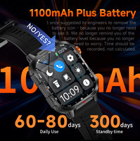 Reloj Inteligente V35 con Batería de 1100mAh, Brújula, Monitor de Sueño Unisex, Llamadas Bluetooth, Notificaciones, Deportivo, para Exteriores, Resistente al Agua IP68