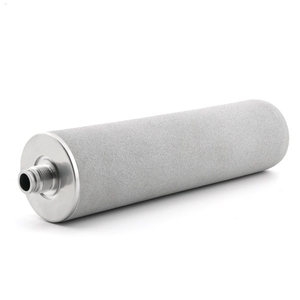 Module de membrane métallique tubulaire 10Um à film métallique à haute porosité pour séparation gaz-solide à haute température - Product Image 1