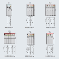 GOANEN SRM-12/24 12kV/24kV Aparamenta Metálica Aislada en Gas SF6 630A/1250A Nominal para Distribución de Energía en Interiores