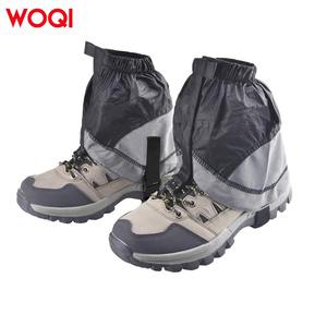 Guêtres de randonnée Woqi 42x55cm, imperméables, pour la montagne, unisexes, gris - Product Image 2