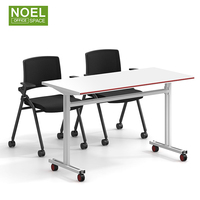 Bureau pliable moderne pour réunion, livraison gratuite, bon marché, bureau mdf