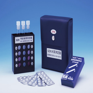 Testeur de qualité de l'eau Suzuten, réactifs Tb pour la détection du chlore résiduel, fabriqué au Japon - Product Image 1