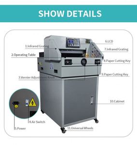 New Style Competitive Price Office Equipment Digital Control Automatic Paper Cutting Machine - Product Image 6