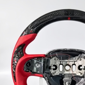 Volant de course personnalisé en fibre de carbone pour <span class=keywords><strong>Dodge</strong></span> Charger RT Challenger Durango SRT 392 Jeep Cherokee Trackhawk - Product Image 3