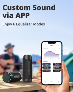 Enceinte portable <span class=keywords><strong>Tronsmart</strong></span> <span class=keywords><strong>T7</strong></span> 30W, étanche IPX7, son 360° °   Enceinte extérieure stéréo TWS 60W avec son surround, éclairage RGB et égaliseur - Product Image 6