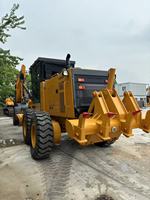Niveleuse CAT 140K d'occasion, 14000 kg, moteur Quancai, excellentes performances, 2001-4000 heures, prix avantageux, à vendre