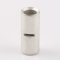 Tubo Conector de Cobre Estañado Directo de Fábrica, 99.9% Cu Puro, 2-5μm, con Orificio de Inspección para Unión de Cables de Soldadura
