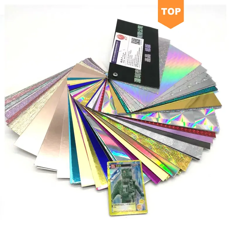 Cartões de negociação personalizados, alta qualidade, brilhante, efeito raro, jogo de papel, impulsionador, embalagem, cartão de jogo, venda imperdível