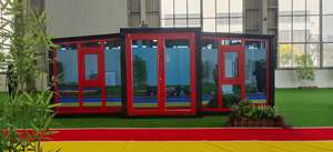 Camping en plein air familial activité de <span class=keywords><strong>voyage</strong></span> maison à double aile pliante et extensible avec salle de bain, cuisine et chambre à coucher - Product Image 5