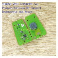 XHORSE VVDI XZPG00EN para Peugeot/Citroën/DS, Compatible con Regeneración y Reutilización
