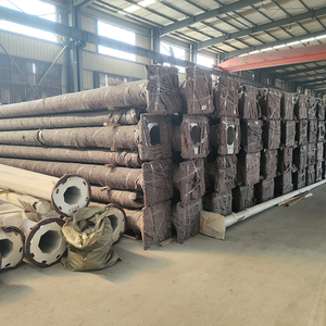 מותאם אישית כפול זרוע יחיד 4 מ '5m 6 מ' 7m 8m 10m מגולוון פלדה סולארית רחוב אור מוט אור - Product Image 6