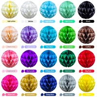 Lanterne en papier colorée en forme de nid d'abeille pour la décoration d'ambiance de mariage, de remise de diplôme, de Diwali, de fiançailles, de fête XIYOULE
