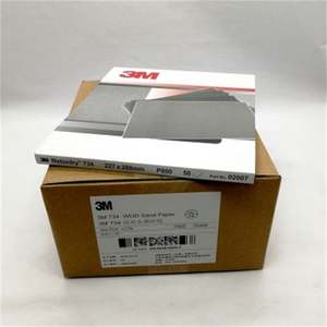 3M734 Papier de verre de haute qualité Grain 400-1200 Feuille de papier abrasif humide et sec Feuille de papier abrasif 734 - Product Image 5