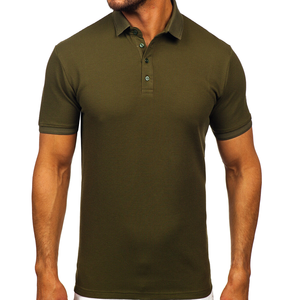 Camiseta Casual de Secado Rápido para Hombre WISETECH POWER Paul Summer, Simple y Elegante, de Manga Corta, con Logotipo de Caballo Bordado, en Tela de Rizo - Product Image 1