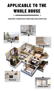 Mastic acrylique silicone blanc tout usage 300 ml pour joints muraux et plinthes – Prix usine - Product Image 3
