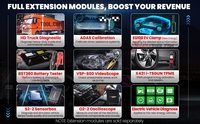 Version Global/EU LAUNCH X431 PRO3S + Outil d'analyse bidirectionnelle Elite avec prise en charge Smartlink J2534, carte de topologie 60 + Service, en ligne