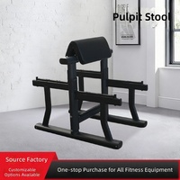 Machine à curls de bras à charge libre Preacher Curl Bench Plate Loaded pour musculation commerciale en salle de sport, équipement d'entraînement de force pour Biceps et Triceps