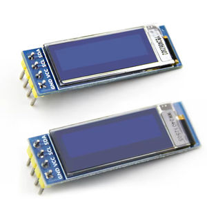 0.91 Inch Oled Display Ssd1306 Driver 128*32 Resolutie Iic Interface Oled Module Met Witte Kleur Blauwe Kleur - Product Image 5