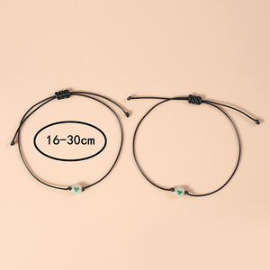 สร้อยข้อมือลูกปัดเรืองแสงสำหรับเพื่อนที่ดีที่สุด,Pinky <span class=keywords><strong>Promise</strong></span> จับคู่กำไลลูกปัดสำหรับคู่รักเพื่อน - Product Image 5