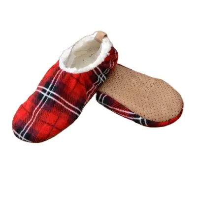 JX-II-1146 slipper sock knitted slipper sock adult floor socks with rubber sole