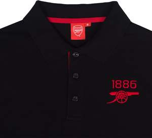 Maglia Ufficiale da Calcio dell'Arsenal FC per Uomo con Ricamo del Cresta, Manica Corta, Regalo Ufficiale - Product Image 4