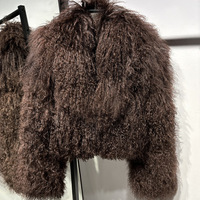 Manteaux en fourrure de mouton de Mongolie véritable pour femmes, mode d'hiver, vestes en fourrure de mouton naturelle de luxe, gardent au chaud, manteau en fourrure de Mongolie pour femmes