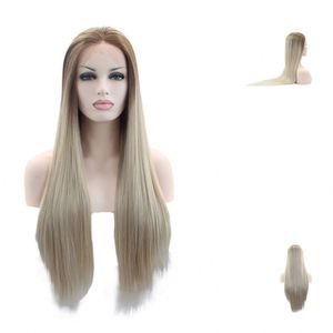 Peluca <span class=keywords><strong>con</strong></span> malla frontal de encaje de fibra sintética rizada púrpura oscuro hermosa larga red de <span class=keywords><strong>pelo</strong></span> de plástico hecha en China - Product Image 1