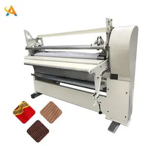 Tekstil kumaş plise makinesi/plise makinesi için bez kumaş ürün