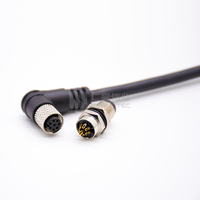 Connector Overmolded Surlok Battery M8 Electrical Connector Overmolded Surlok Battery Right Angle 2 Position