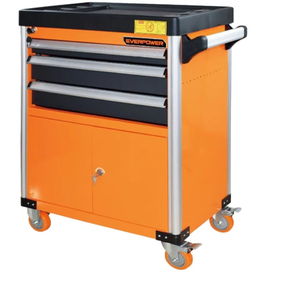 GREENS Heavy Duty Metal Iron 3 <b>Drawers</b> Roller <b>Tool</b> Trolley Cabinet Mechanic Repair <b>Tools</b> OBM/OEM/ODM 250kg Load Capacity - Product Image 1