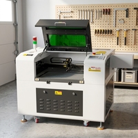 Machine de découpe et gravure laser CO2 6040, découpeuse laser CNC de bureau 600x400mm 60-100W pour bois, acrylique, verre, plastique, contreplaqué, IA