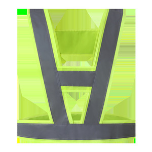 Likai Reflective Safety Vest High Visibility Traffic Cycling Vest With Shoulder Straps For Road Construction Work - Product Image 5
