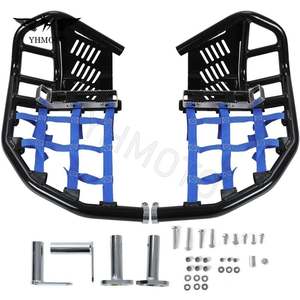 ATV Quad Parts All Terrain Vehicles Nerf Bars Nerfbar Heel Foot Guard Pegs Side Steps pour Honda <span class=keywords><strong>TRX</strong></span> <span class=keywords><strong>450</strong></span> 450R - Product Image 5