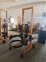 Empileur manuel de tambour d'huile de 450kg avec hauteur de levage de 1500mm