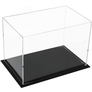 Vitrine pour objets de collection, <span class=keywords><strong>boîte</strong></span> en acrylique transparente à assembler, alternative à la vitrine en verre pour l'affichage de figurines d'<span class=keywords><strong>action</strong></span>, rangement et organisation à domicile - Product Image 1