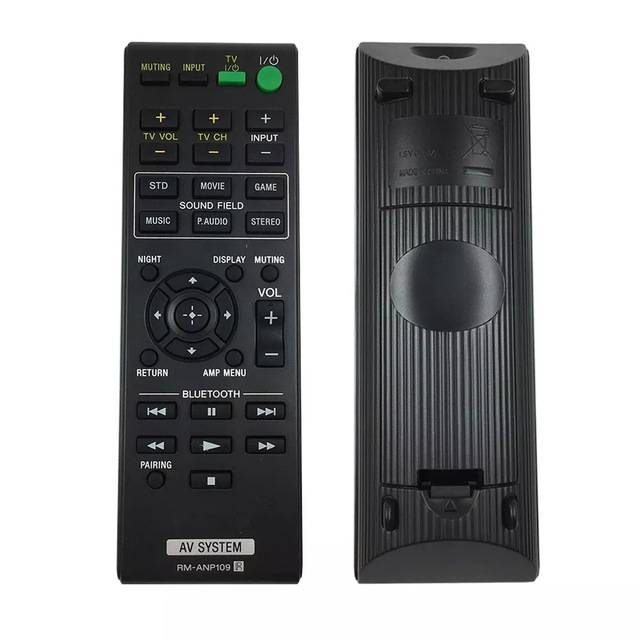 RM-ANP109 Replace Remote Control Fit for Sony Audio Video Home Theater Sound AV System HT-CT260 HT-CT260C HT-CT260H HT-CT260HP