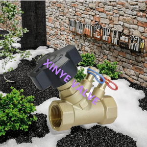 Yuhuan Nhà Máy DN25 Brass Tĩnh Cân Bằng Đôi Điều Chỉnh <span class=keywords><strong>Flow</strong></span> Meter 1/2in Của Nhãn Hiệu Điện Brass Van Cho Gas OEM Tùy Chỉnh - Product Image 3