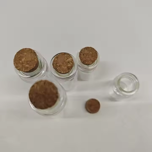 Bouteille à souhaits en cristal naturel en stock, gravier d'améthyste, pierres précieuses, bouteille en verre, éclats de cristal - Product Image 6