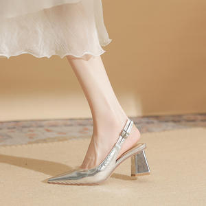 Zapatos de Tacón Alto Stiletto Antideslizantes y Sensuales para Mujer, Cómodos para Fiestas de Invierno, Uso Durante Todo el Año - Product Image 5