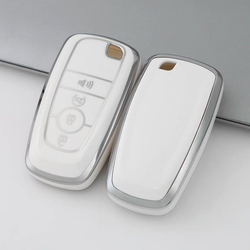 4 Button B White
