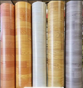 Hot bán hạt gỗ cảm thấy trở lại PVC Vinyl <span class=keywords><strong>linoleum</strong></span> sàn cuộn không đồng nhất tấm Vinyl sàn - Product Image 4