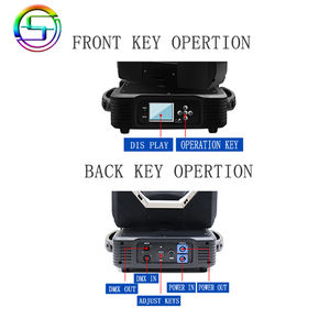 SC di alta qualità 380w 18r luce a testa mobile a Led luci da palcoscenico fascio di apparecchi di illuminazione da palcoscenico - Product Image 6