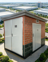 Station de transformateur triphasée 12 kV de type boîtier extérieur pour centrale photovoltaïque solaire