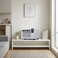 Climatiseur de fenêtre compact 5000 BTU, norme européenne, économe en énergie, portable, idéal pour appartement et maison de location